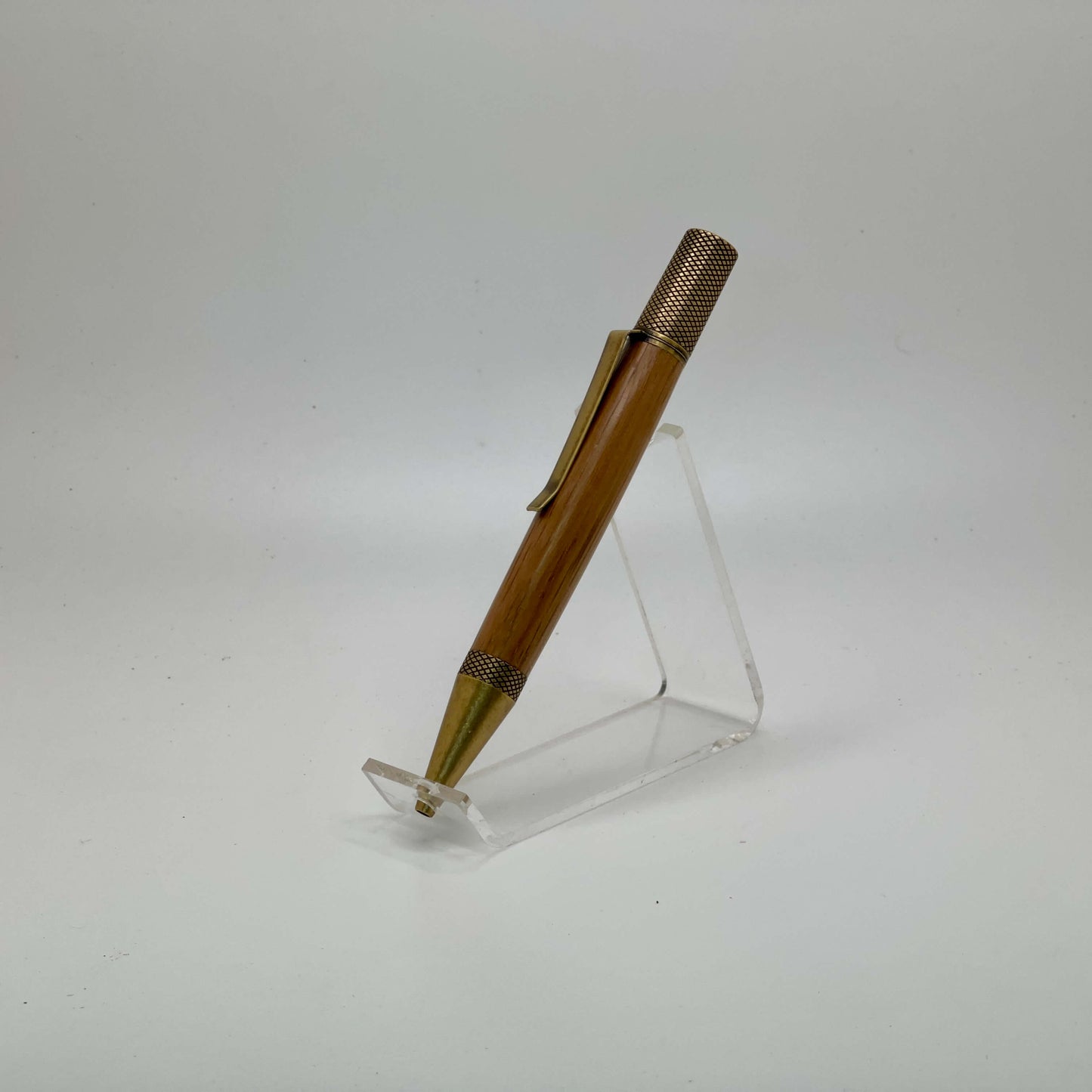 Exemplar antique brass pen right side