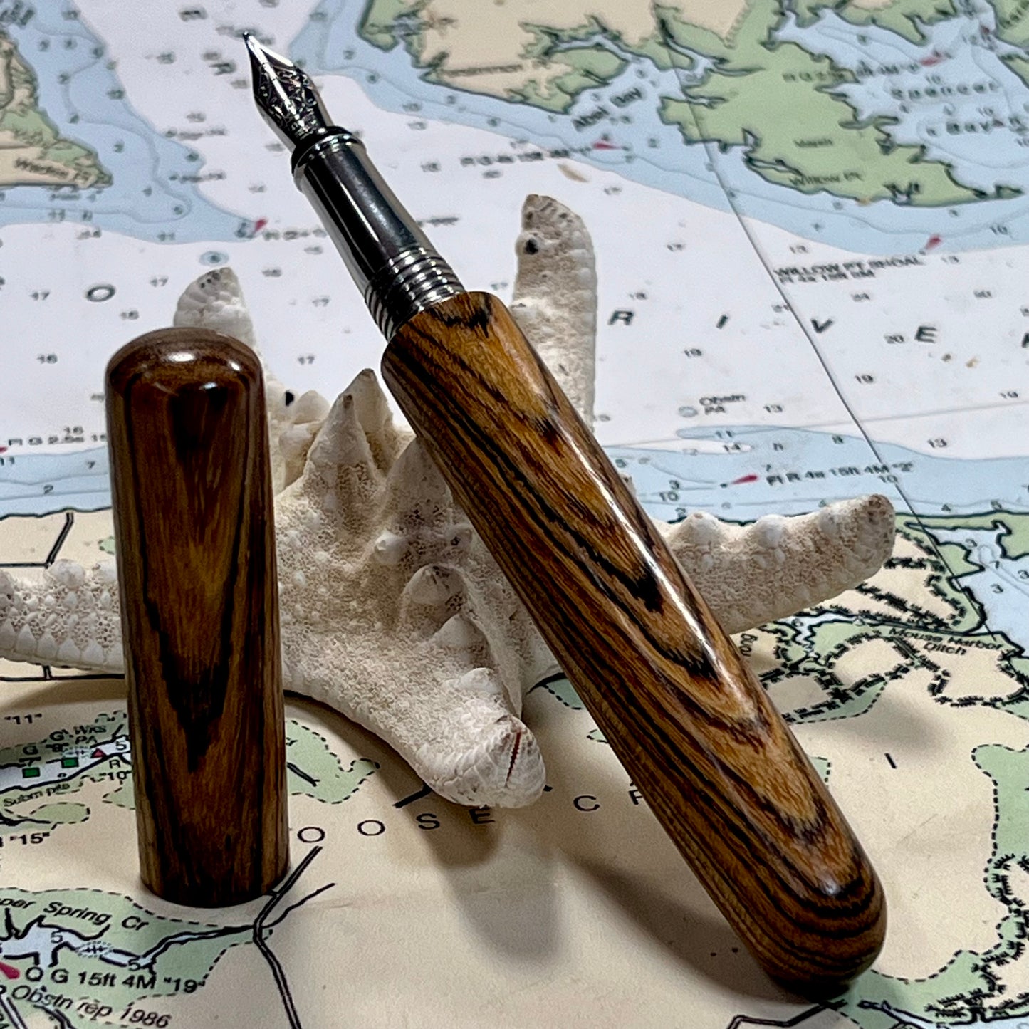 Bocote Wood Fountain Pen
