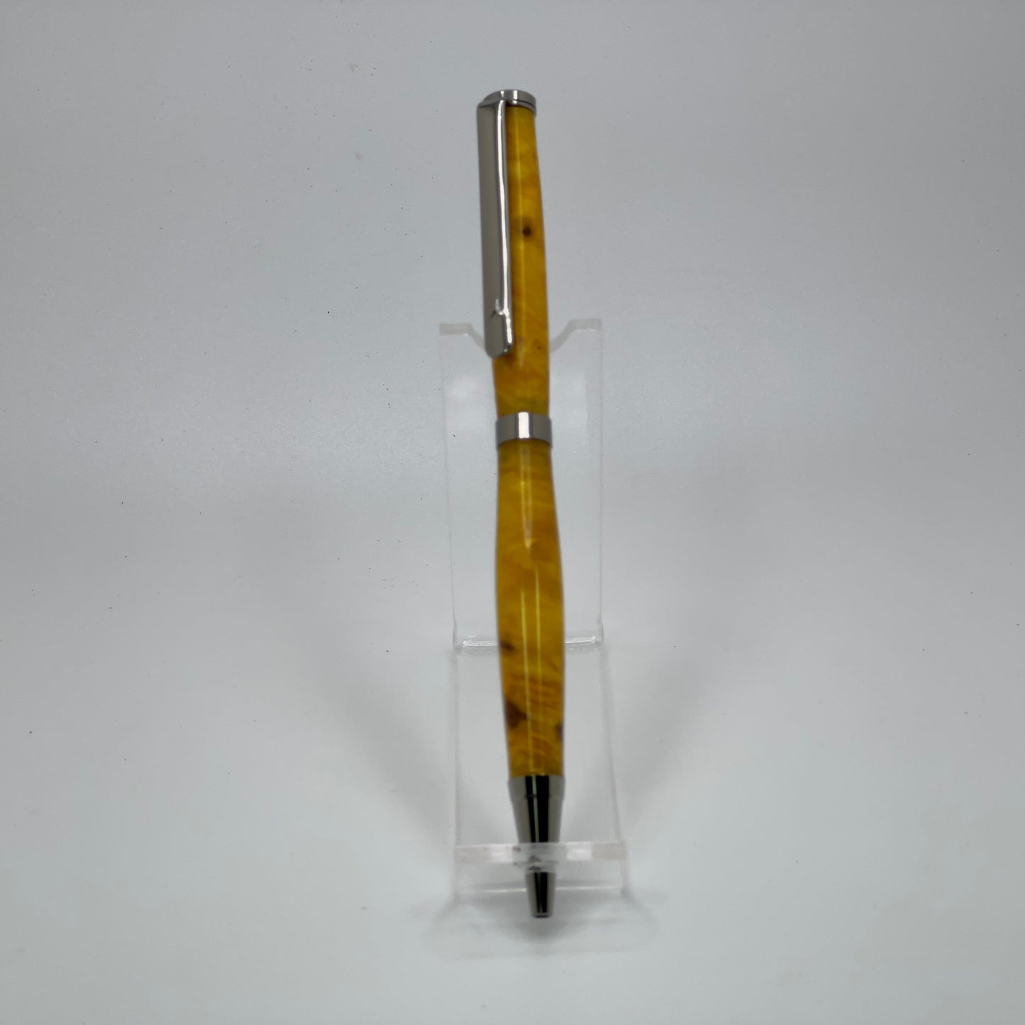 Handcrafted Yellow Ballpoint Pen