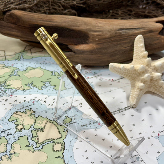 Unique Handcrafted Bolt Action Pen