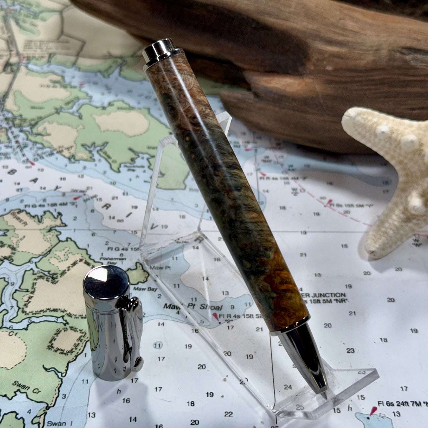 Sr Magnetic Cap Rollerball Pen
