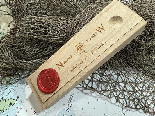 Wooden Pen Box