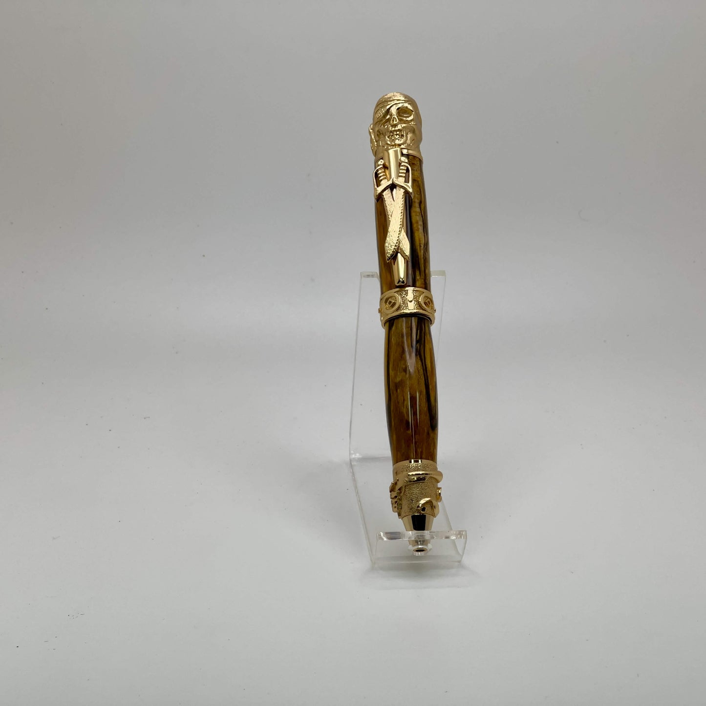 Pamlico Pirate Twist Pen In Gold- A Treasure for Swashbuckling Adventurers
