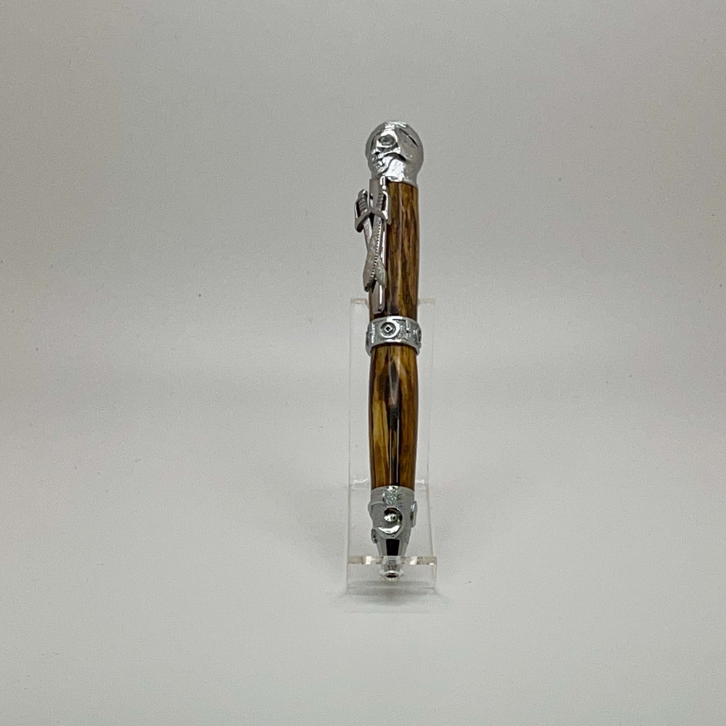 Pamlico Pirate Twist Pen In Chrome- A Treasure for Swashbuckling Adventurers