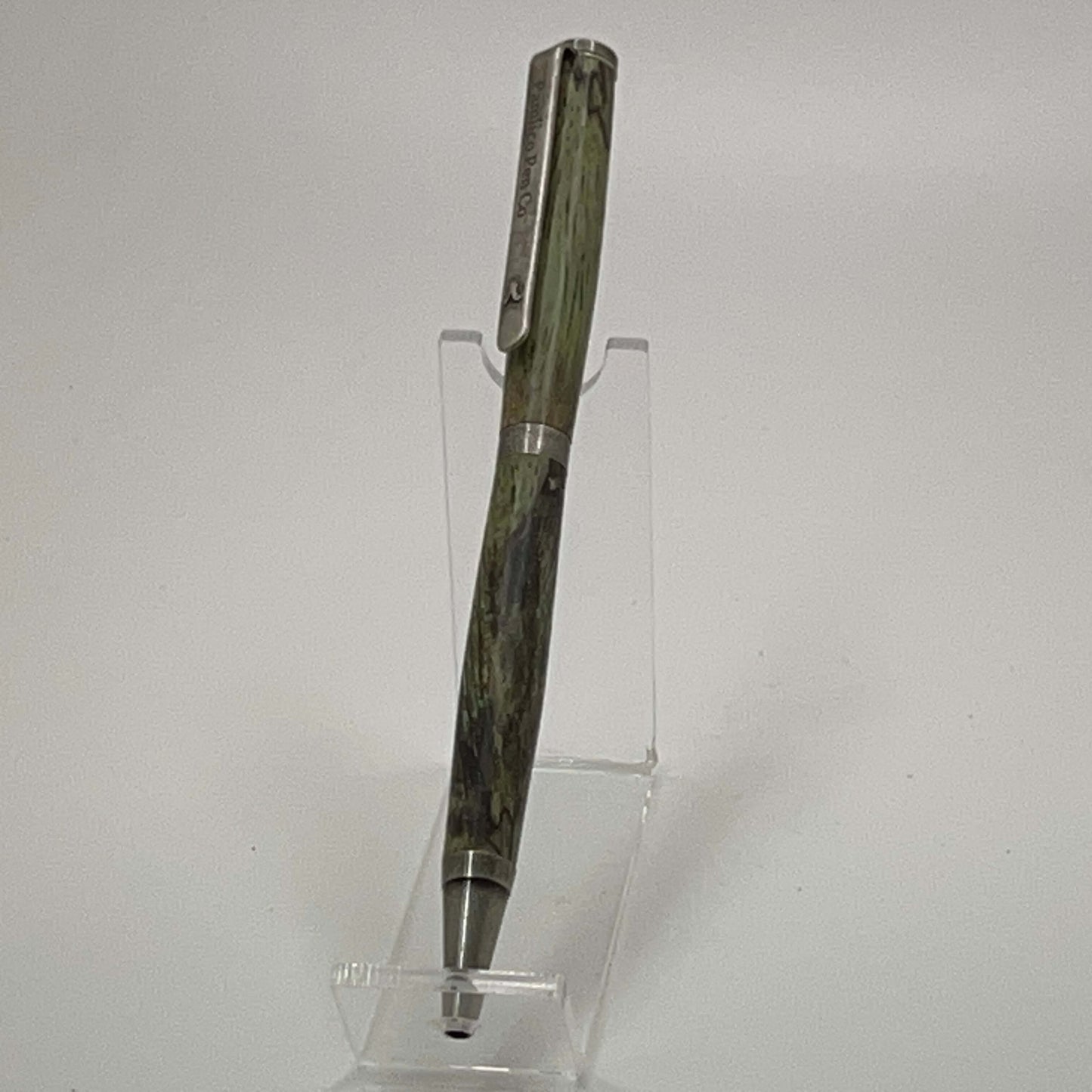 Handcrafted Vintage Look Green Ballpoint Pen