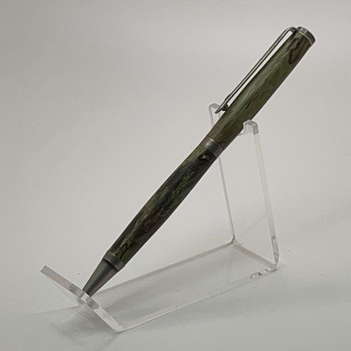 Handcrafted Vintage Look Green Ballpoint Pen