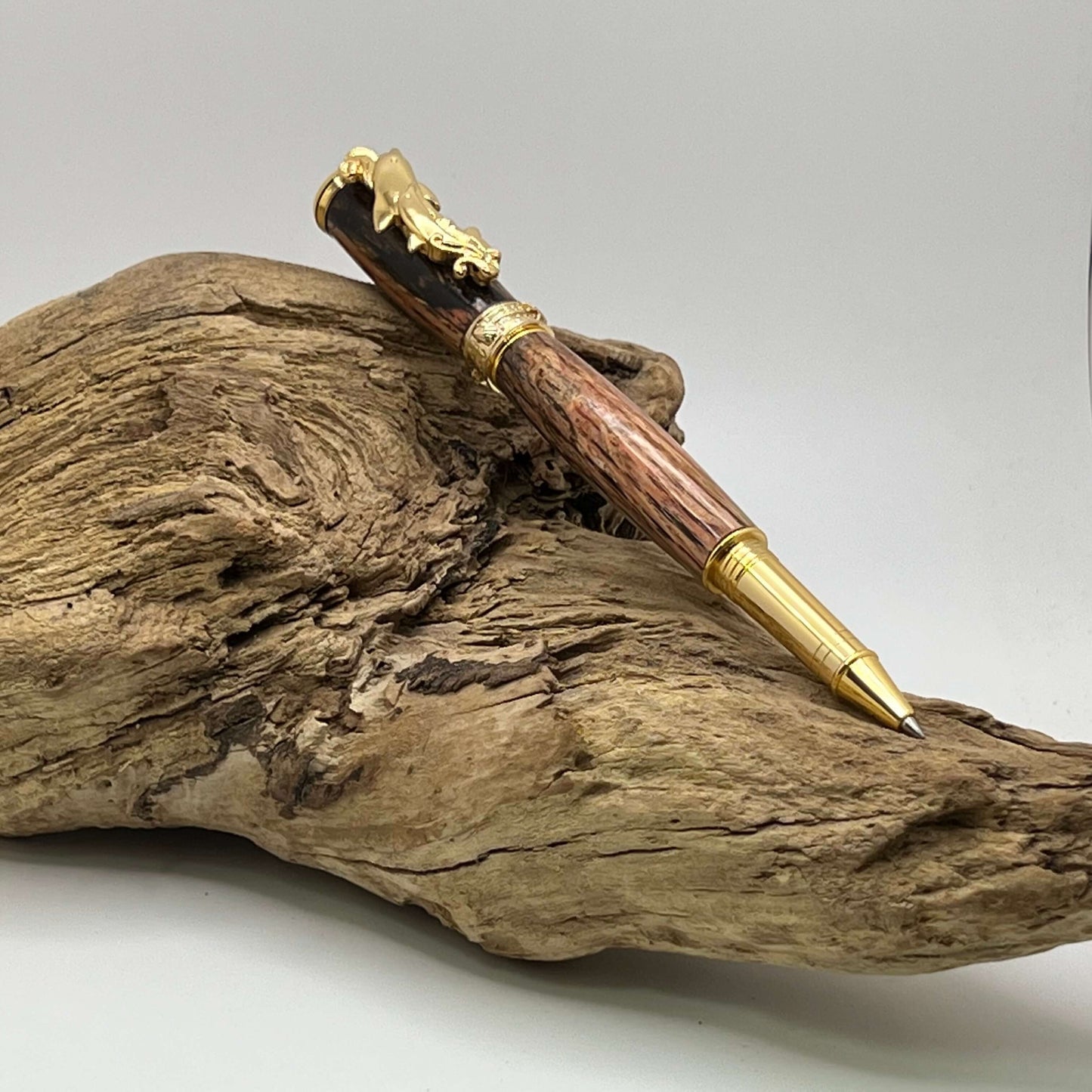 The Pamlico Dolphin Rollerball Pen Gold-Clad